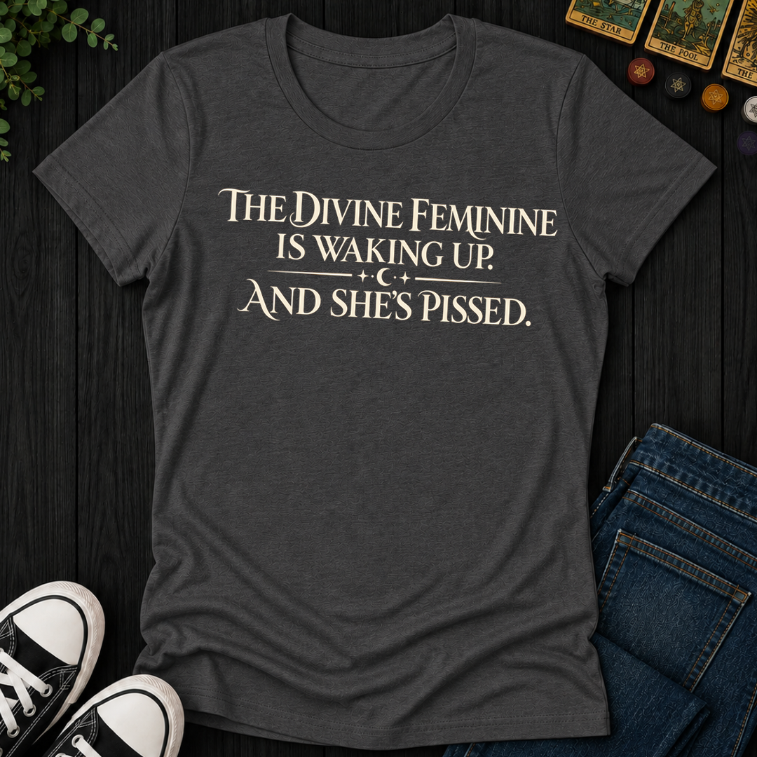 The Divine Feminine- Women's Fitted Tee
