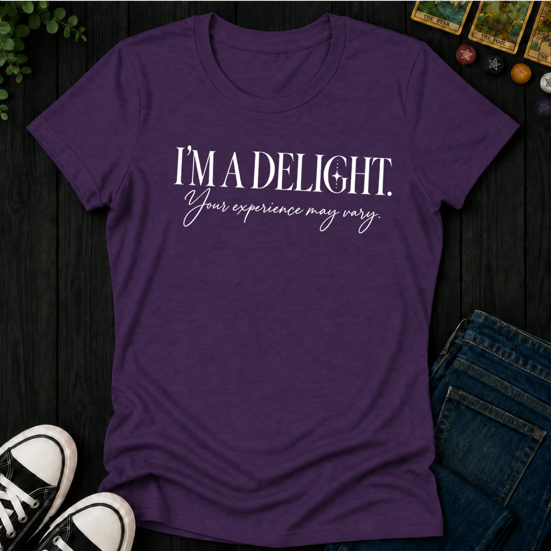 Your Experience May Vary- Women's Fitted Tee