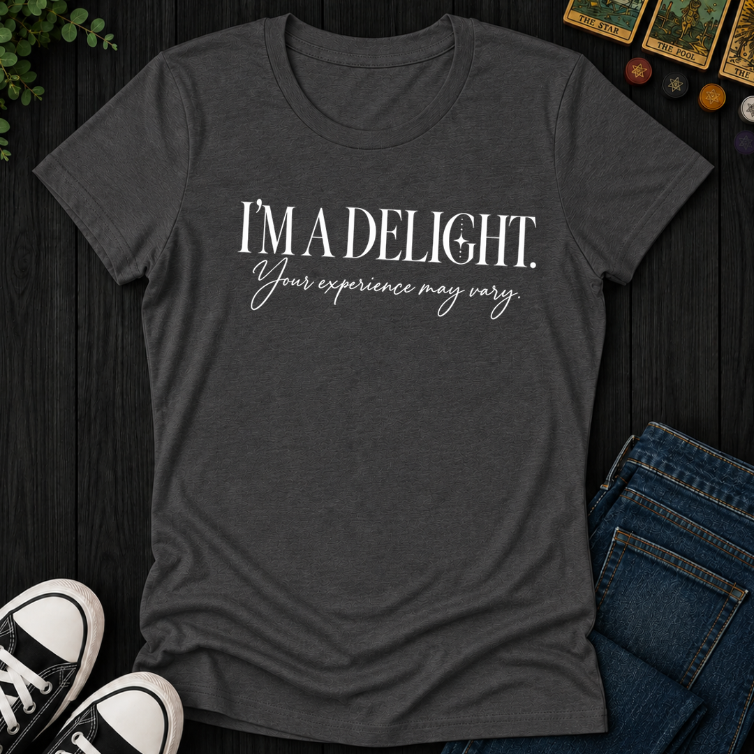 Your Experience May Vary- Women's Fitted Tee