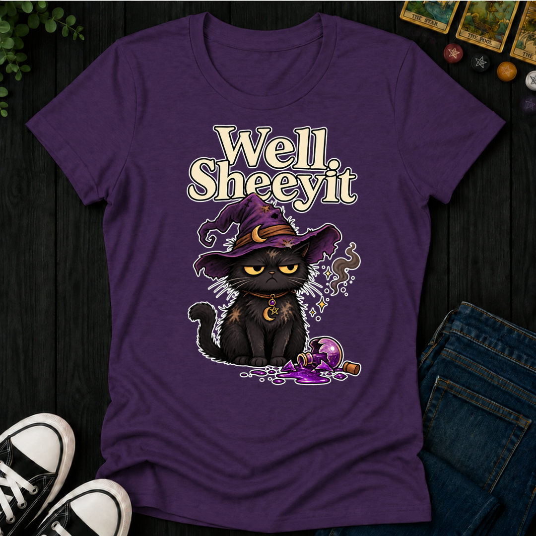 Well Sheeyit- Women's Fitted Tee