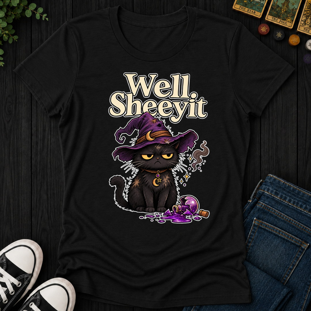 Well Sheeyit- Women's Fitted Tee