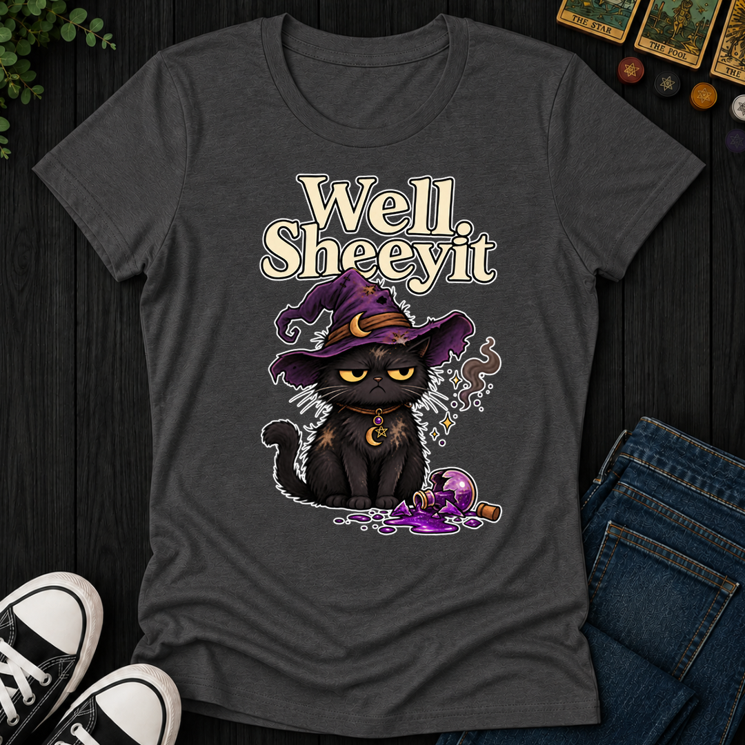 Well Sheeyit- Women's Fitted Tee