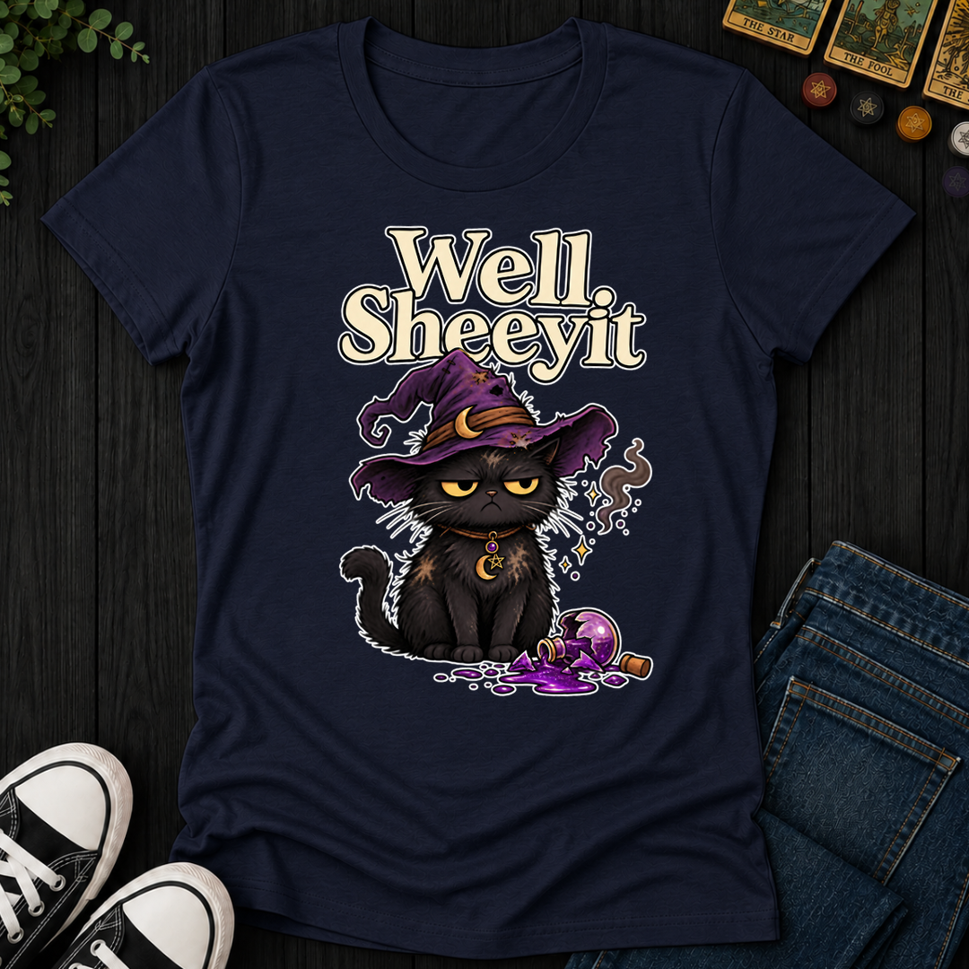 Well Sheeyit- Women's Fitted Tee