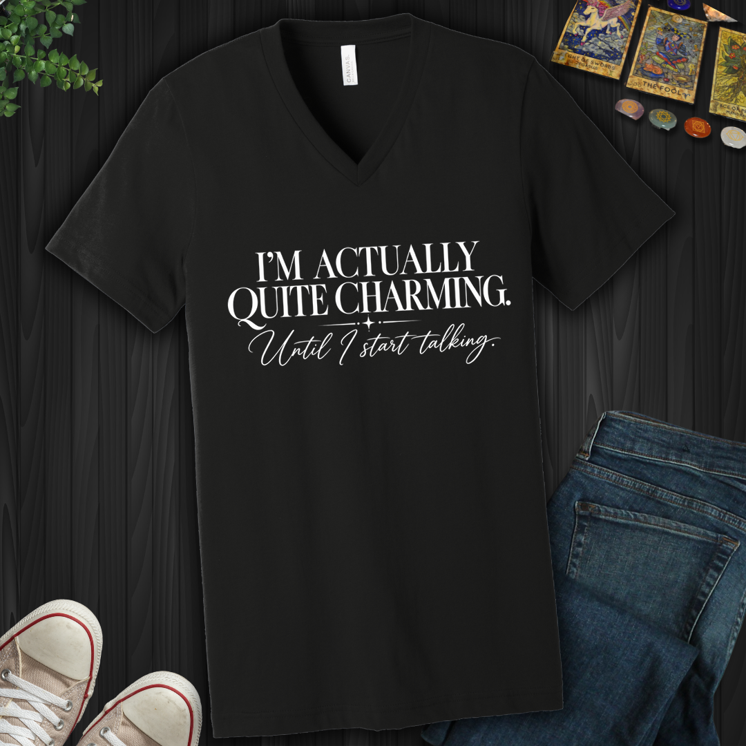 Until I Start Talking- V-Neck