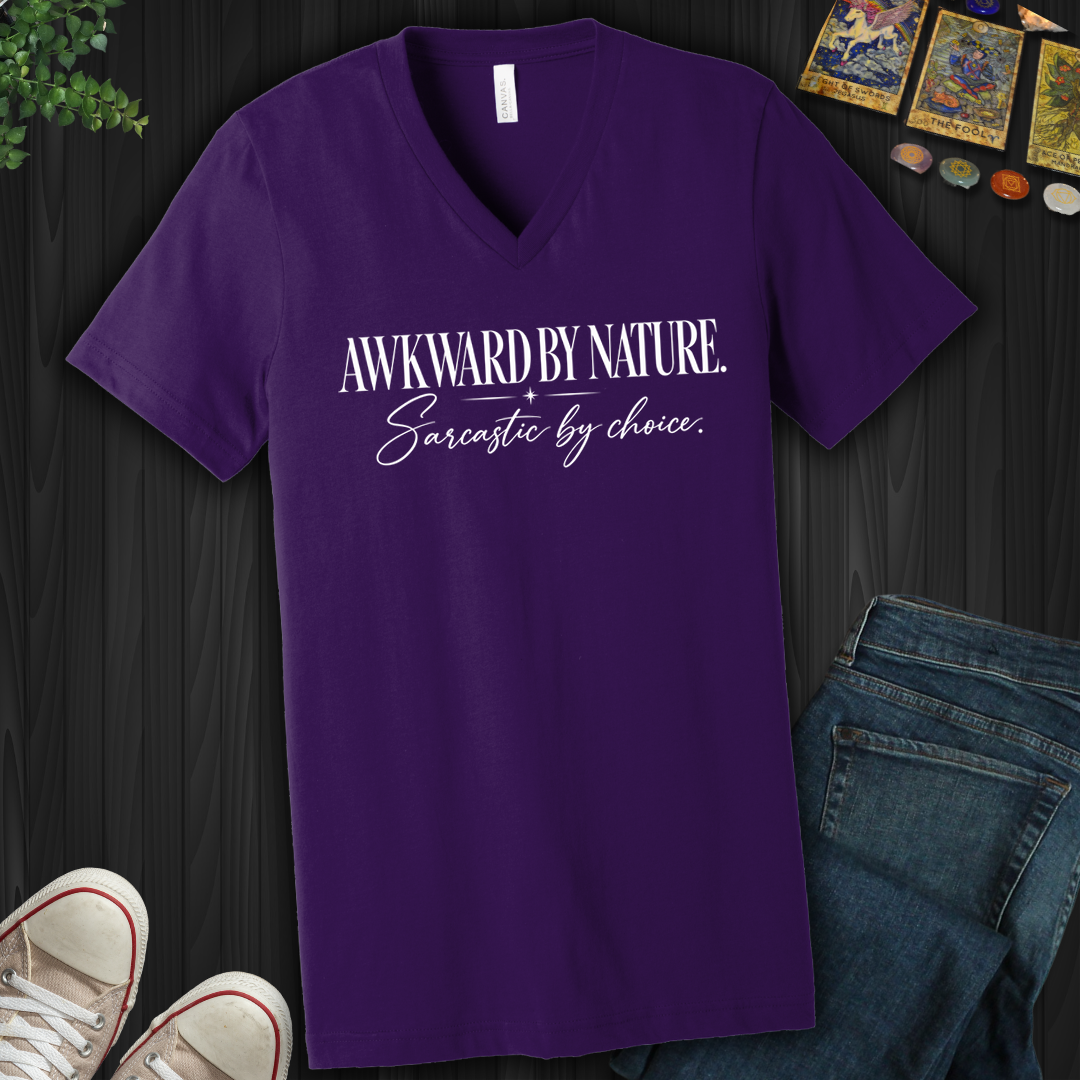 Sarcastic By Choice- V-Neck