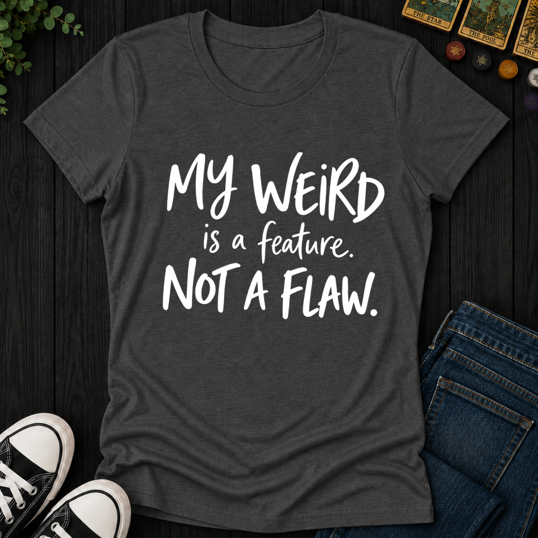Not A Flaw- Women's Fitted Tee