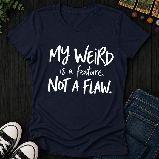 Not A Flaw- Women's Fitted Tee