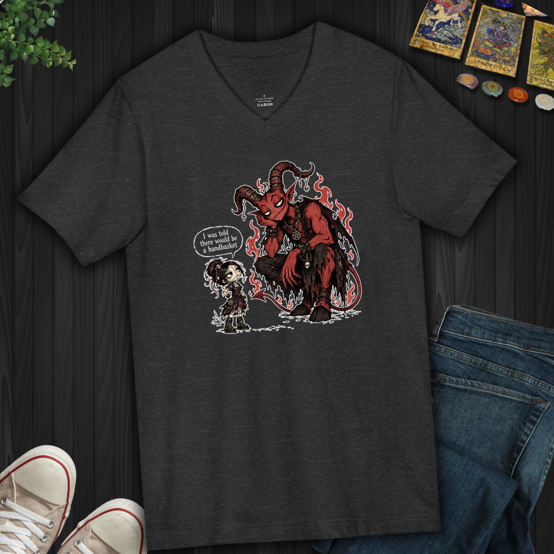 Handbasket- V-Neck