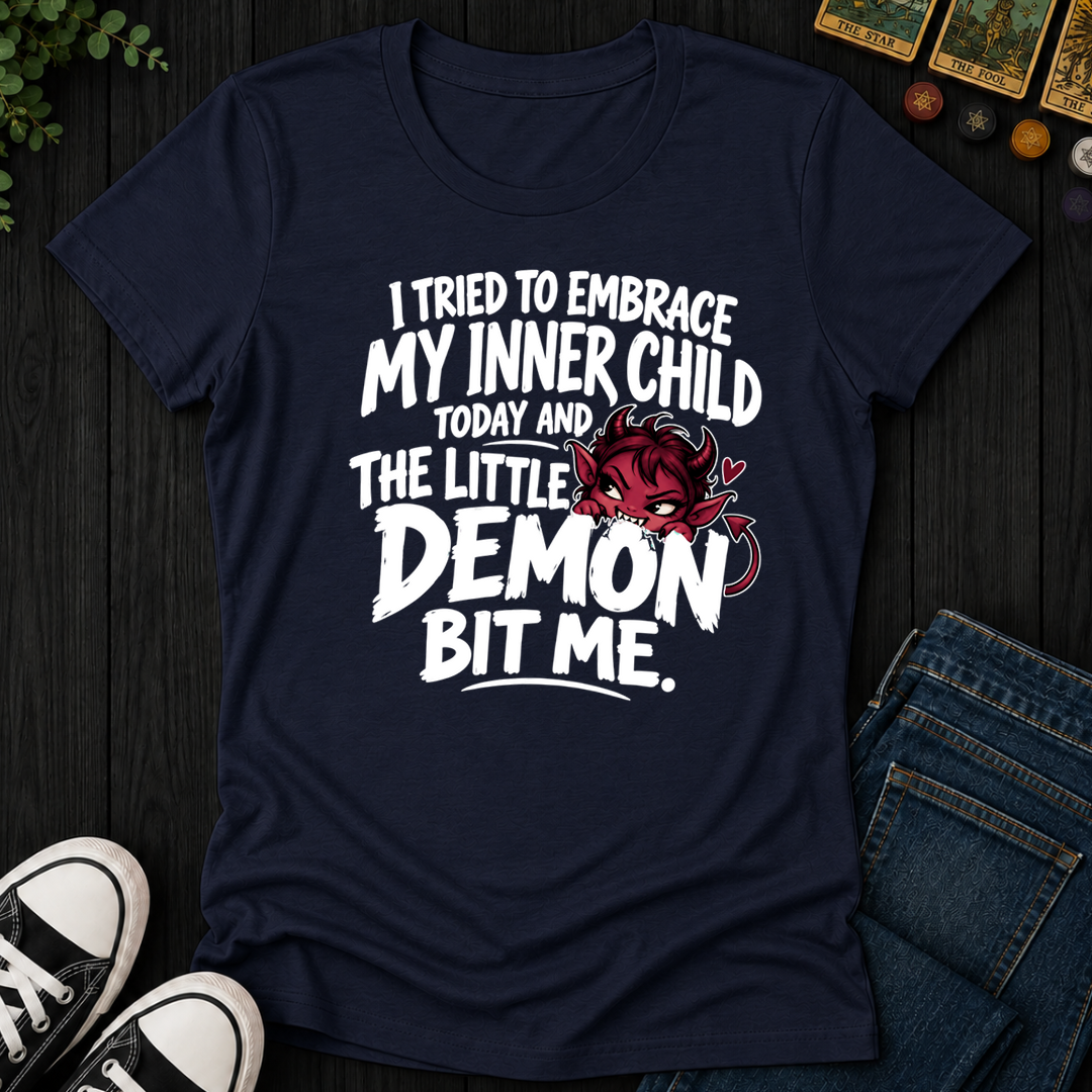 Embrace My Inner Child- Women's Fitted Tee