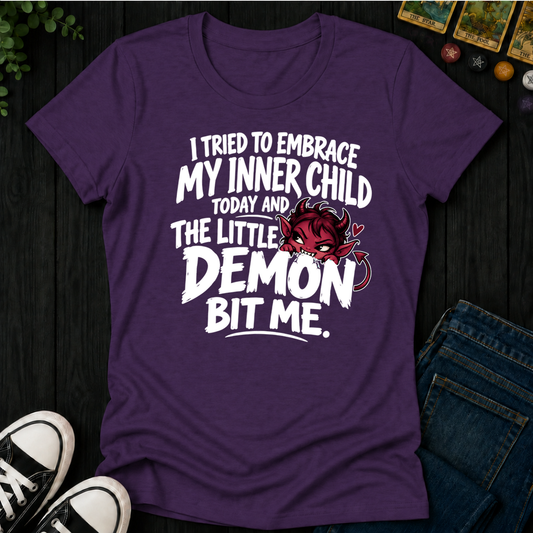 Embrace My Inner Child- Women's Fitted Tee