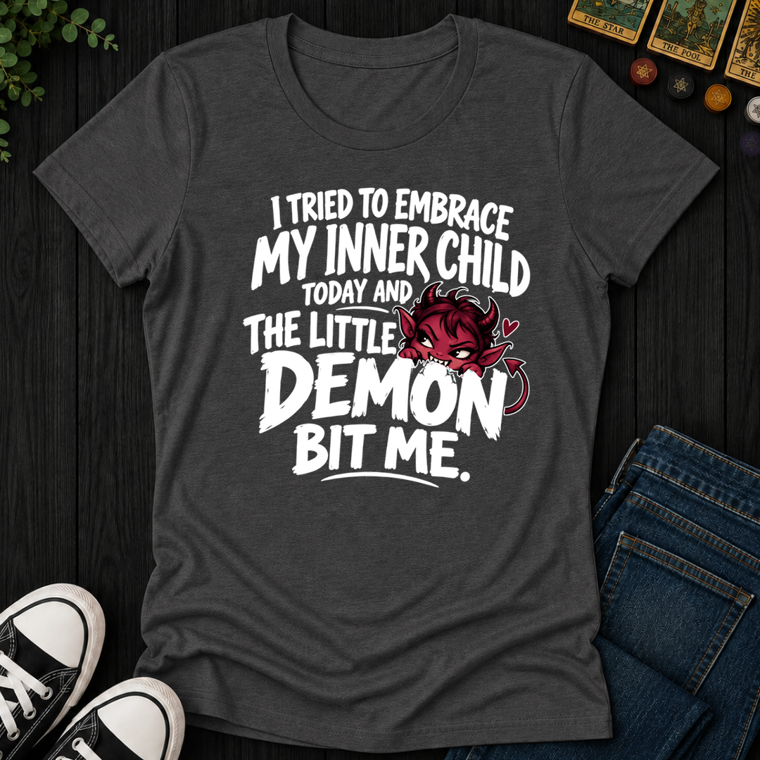 Embrace My Inner Child- Women's Fitted Tee