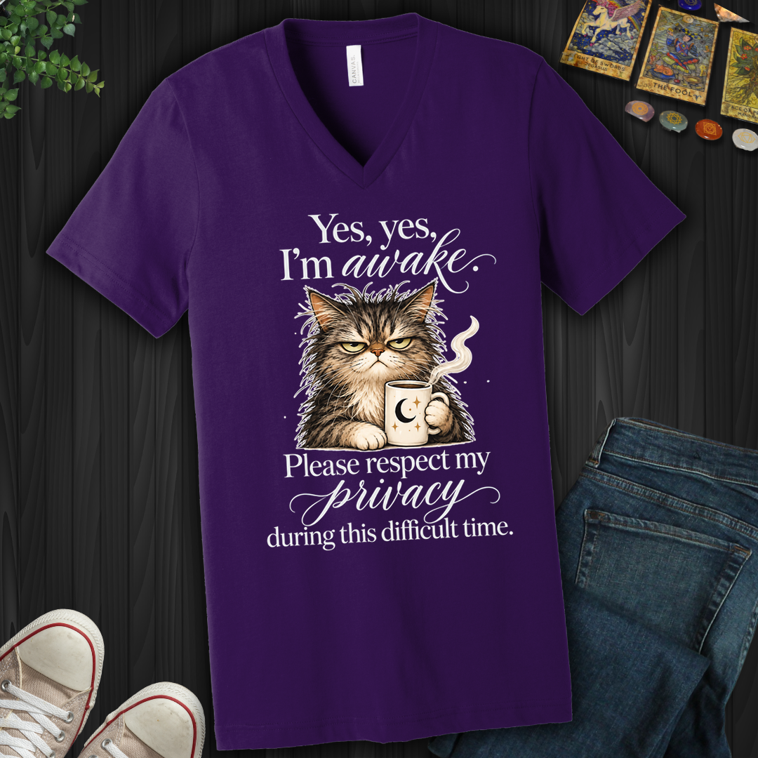 Yes Yes I'm Awake- V-Neck