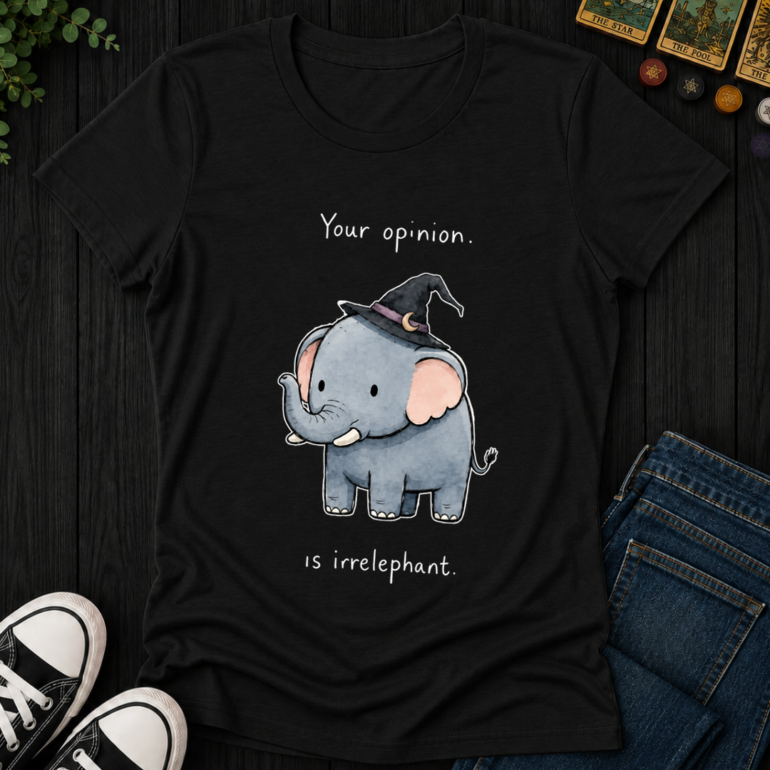 Irrelephant- Women's Fitted Tee