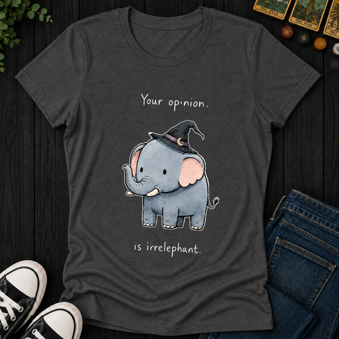 Irrelephant- Women's Fitted Tee