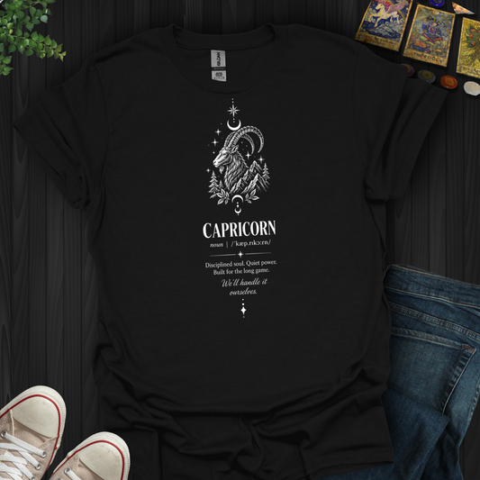 Capricorn Disciplined Soul- T-Shirt