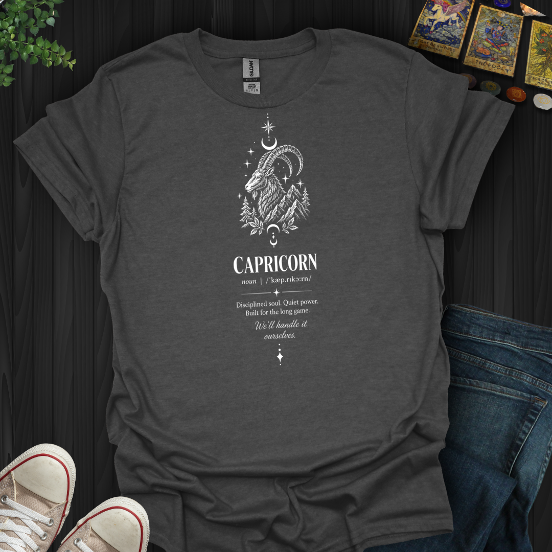 Capricorn Disciplined Soul- T-Shirt