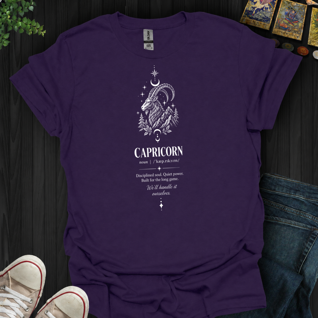 Capricorn Disciplined Soul- T-Shirt