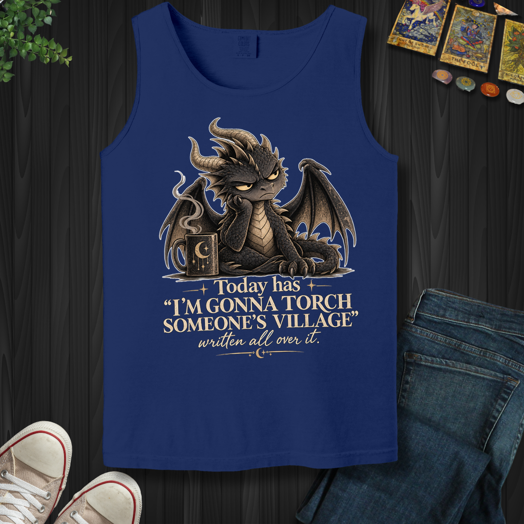Gonna Torch Someones Village- Tank Top