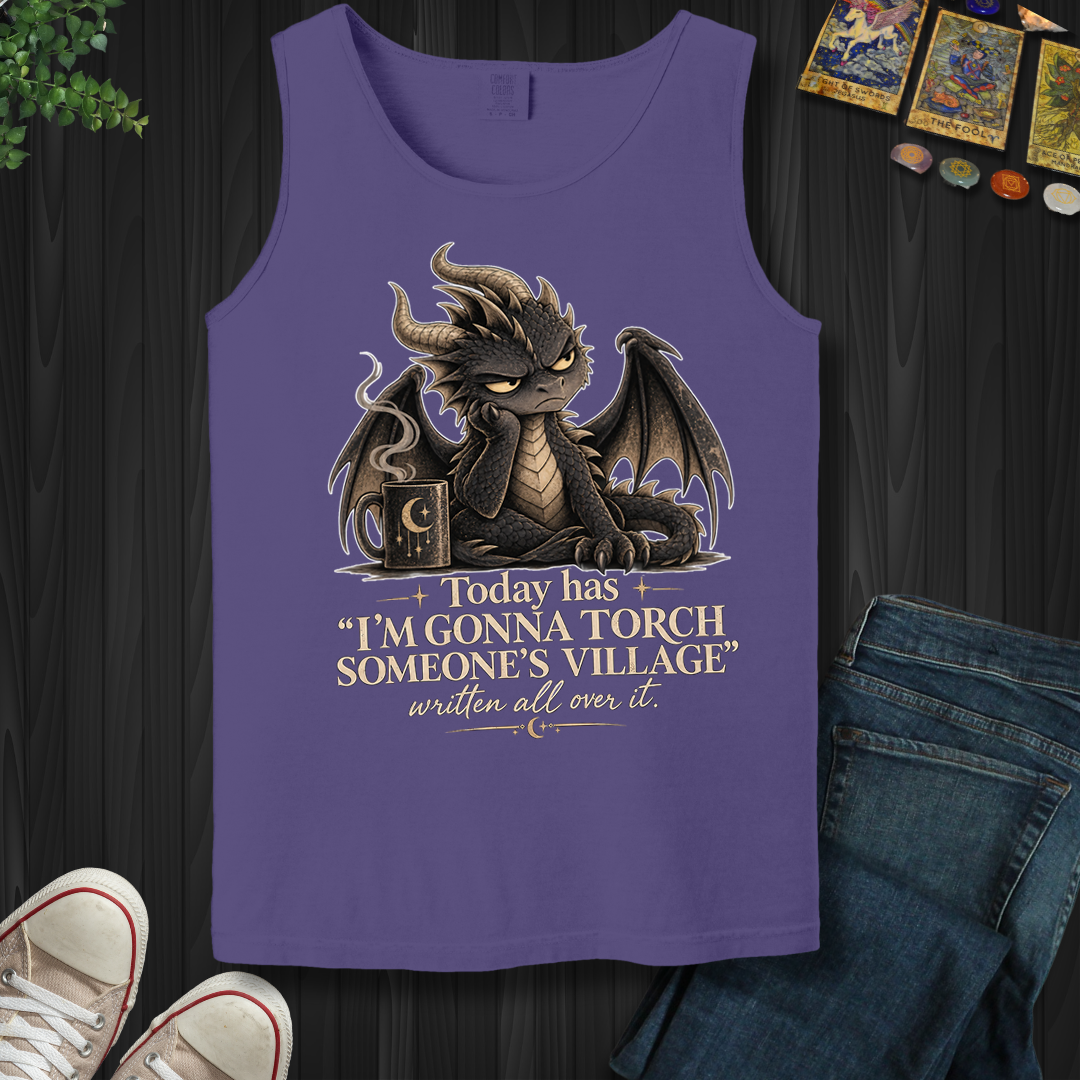 Gonna Torch Someones Village- Tank Top