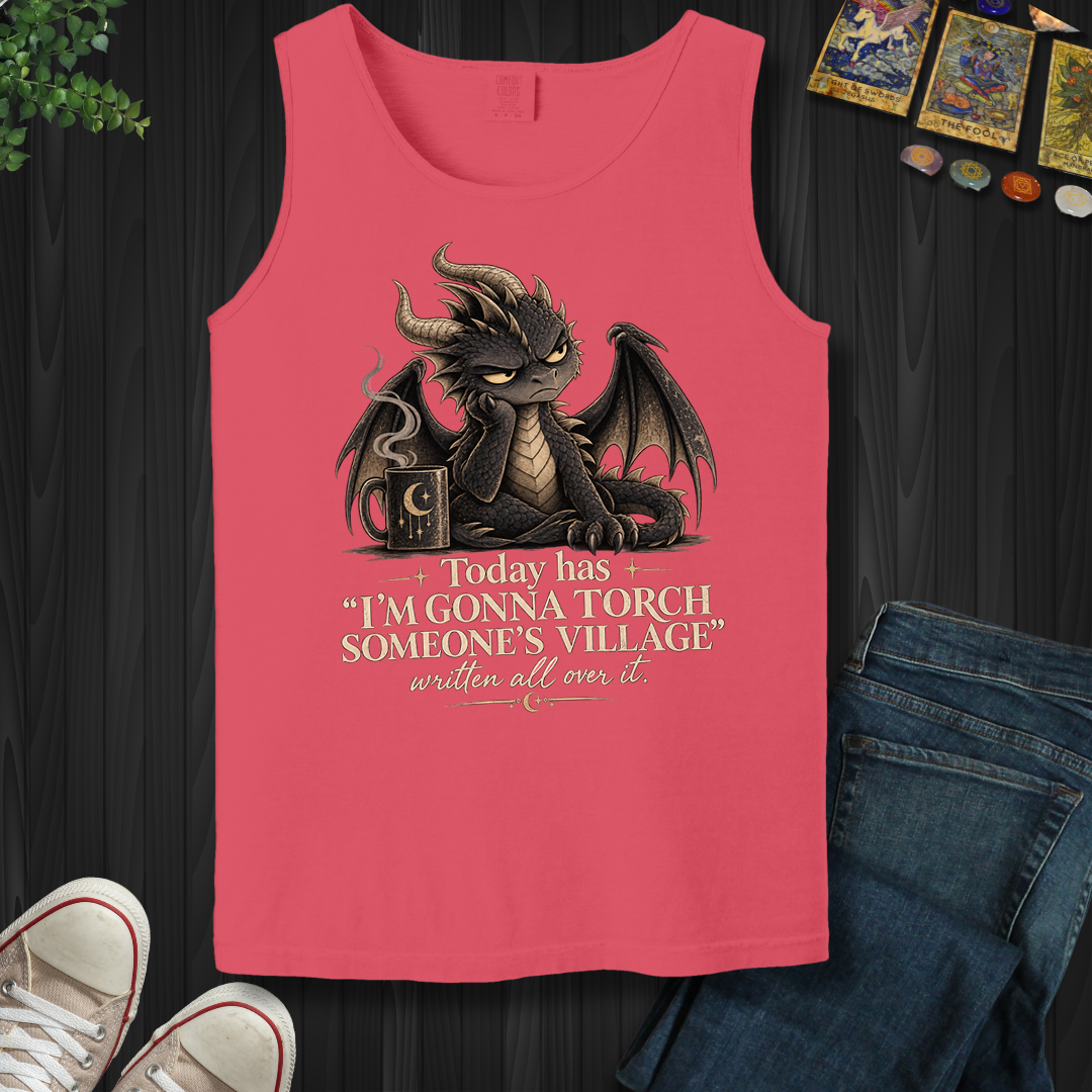 Gonna Torch Someones Village- Tank Top