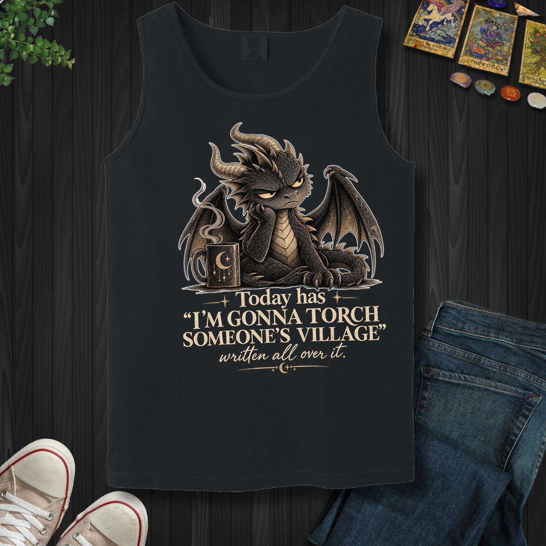 Gonna Torch Someones Village- Tank Top