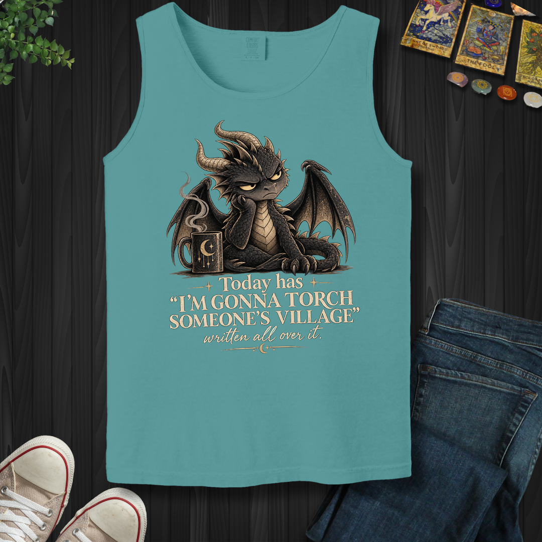 Gonna Torch Someones Village- Tank Top