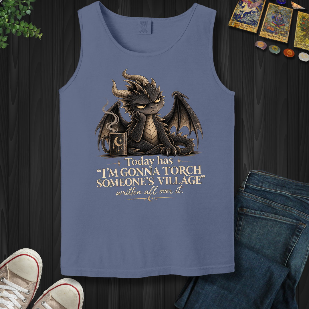 Gonna Torch Someones Village- Tank Top