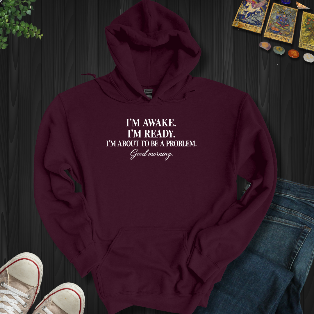 About To Be A Problem- Hooded Sweatshirt