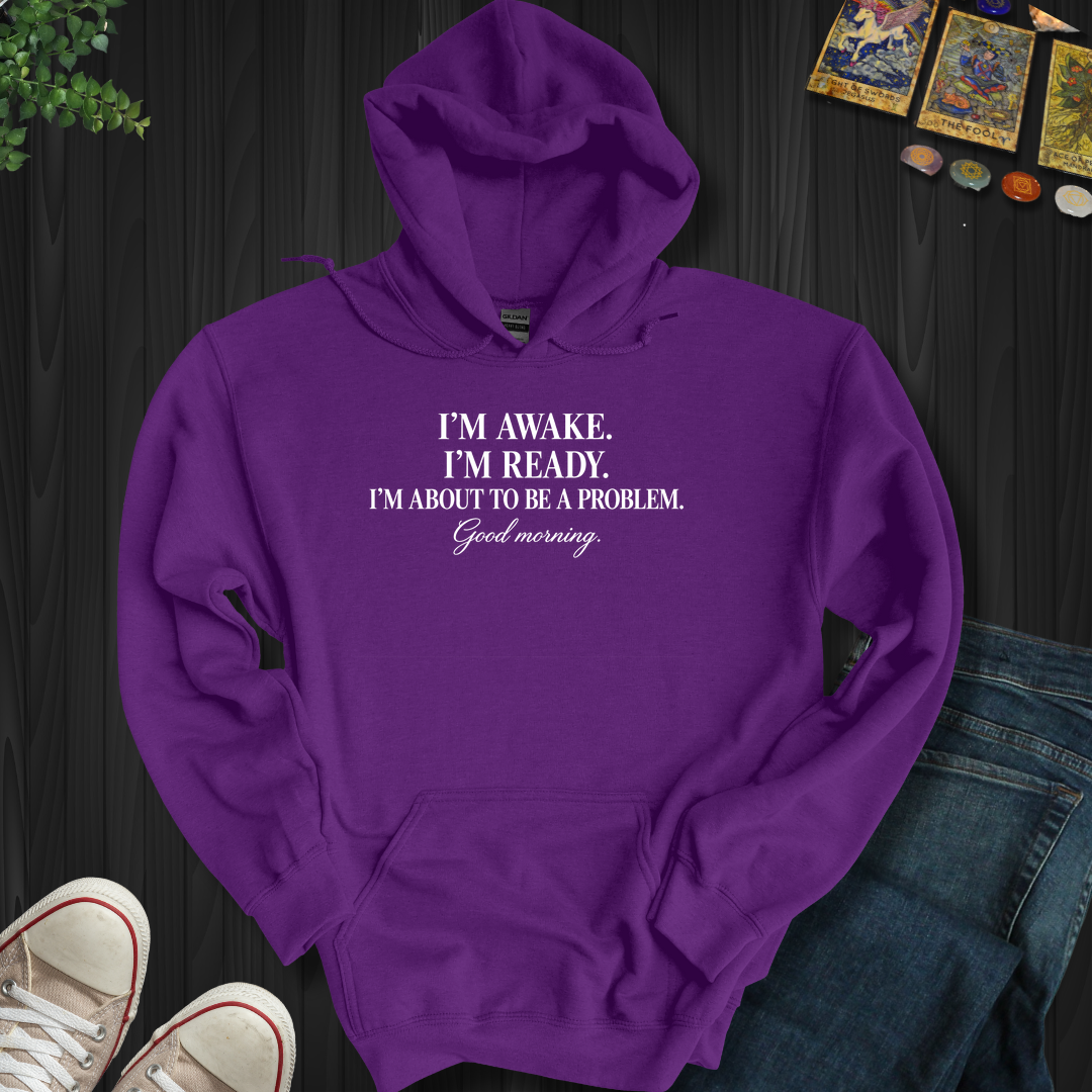 About To Be A Problem- Hooded Sweatshirt