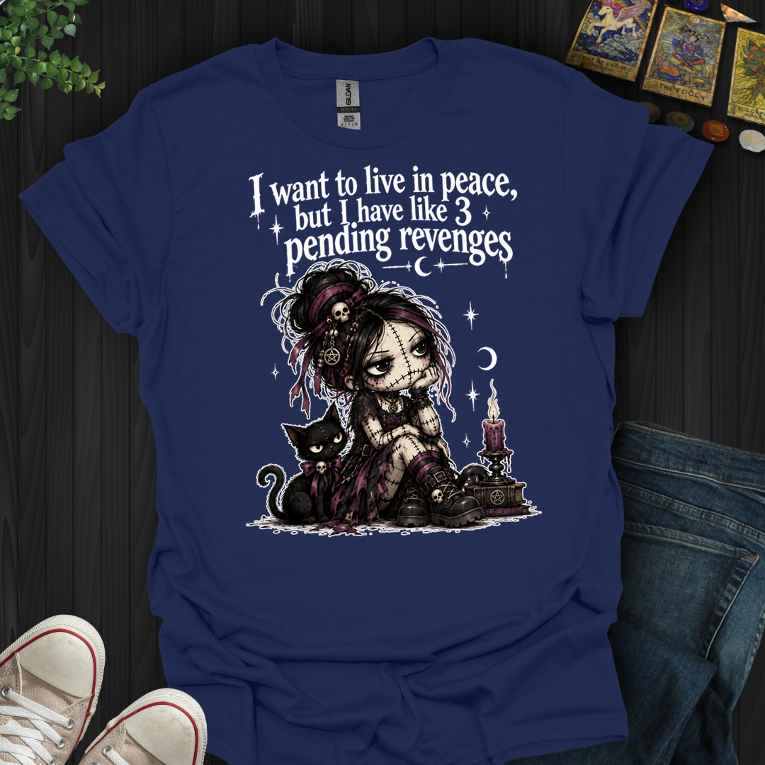 Want To Live In Peace- T-Shirt