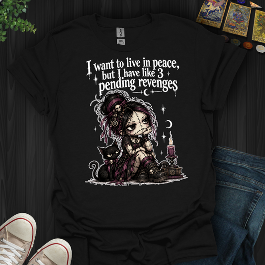 Want To Live In Peace- T-Shirt