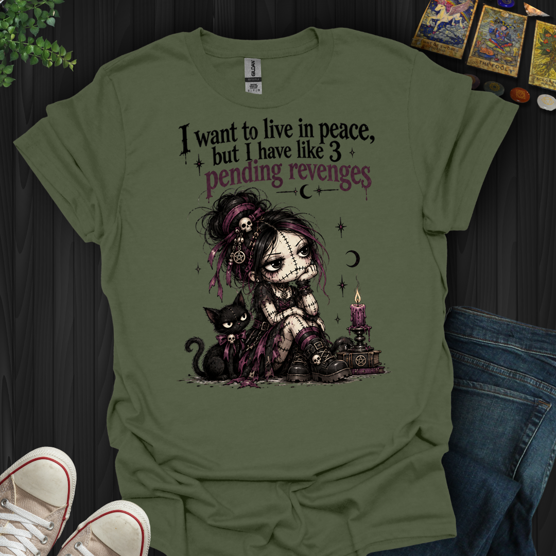 Want To Live In Peace- T-Shirt