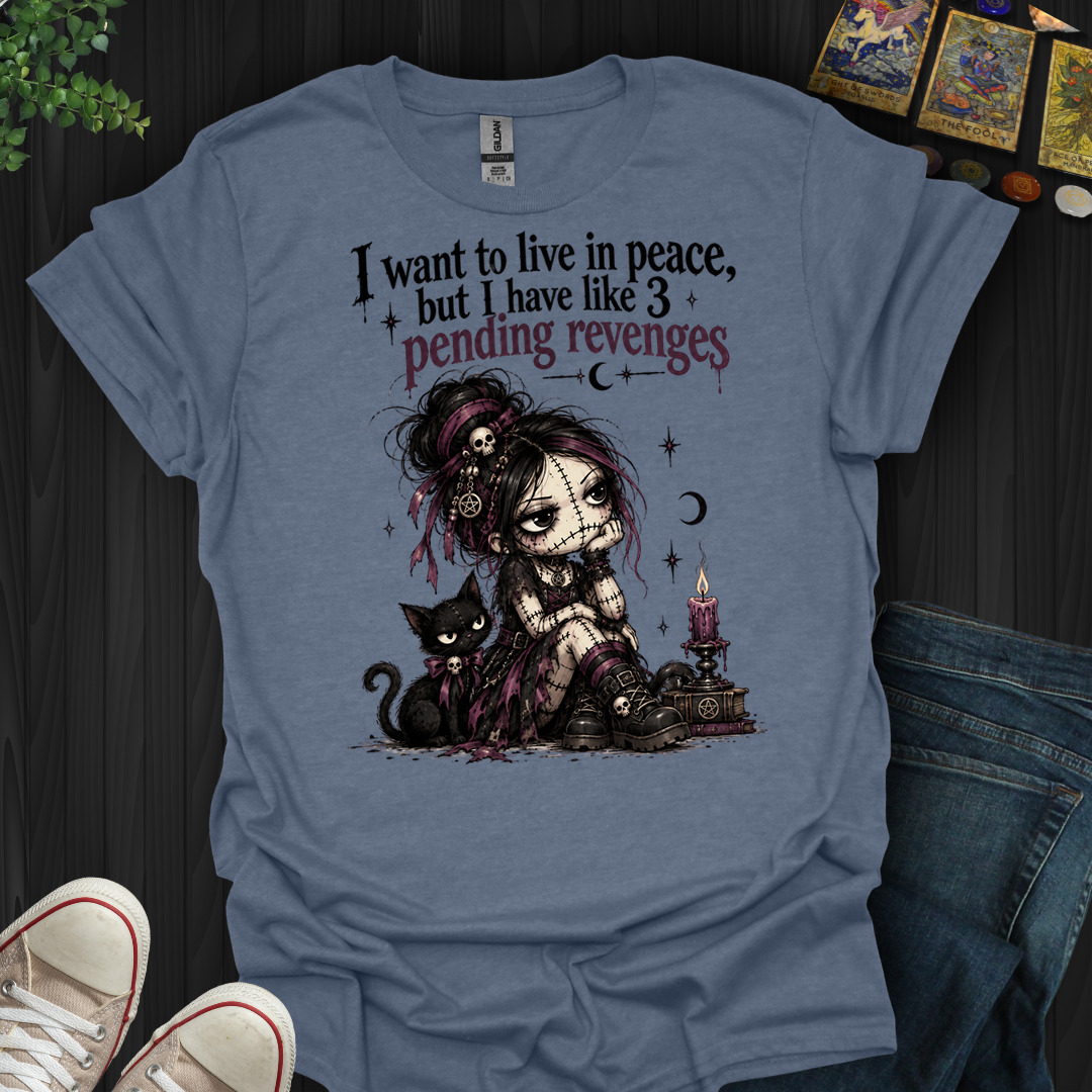 Want To Live In Peace- T-Shirt
