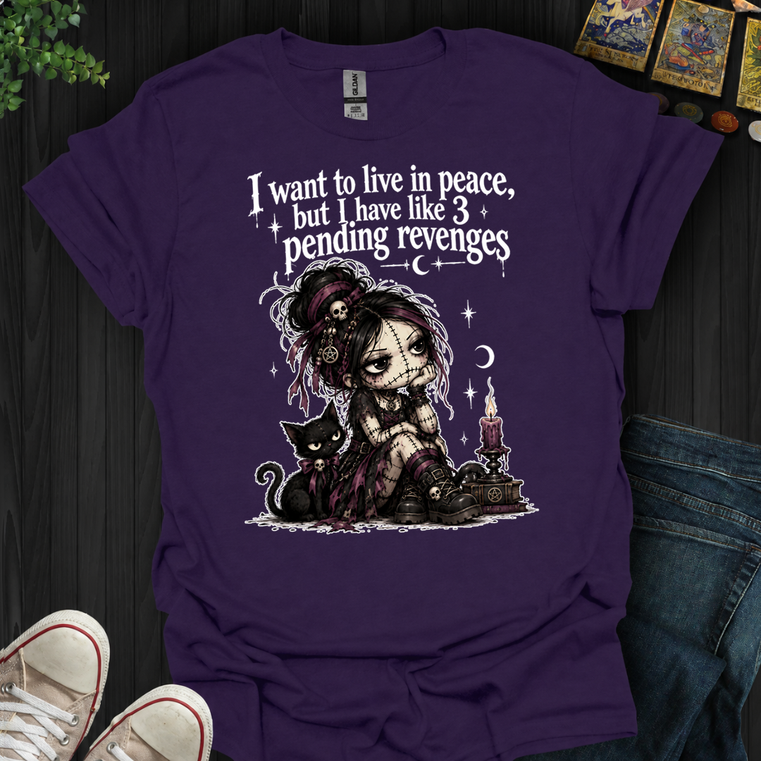 Want To Live In Peace- T-Shirt
