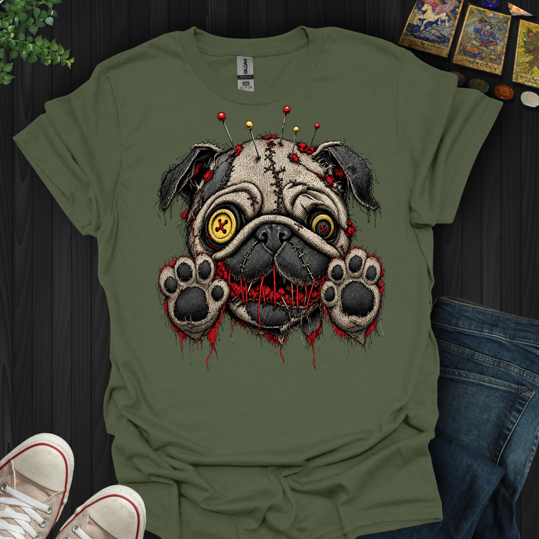 Voodoo Pug- T-Shirt