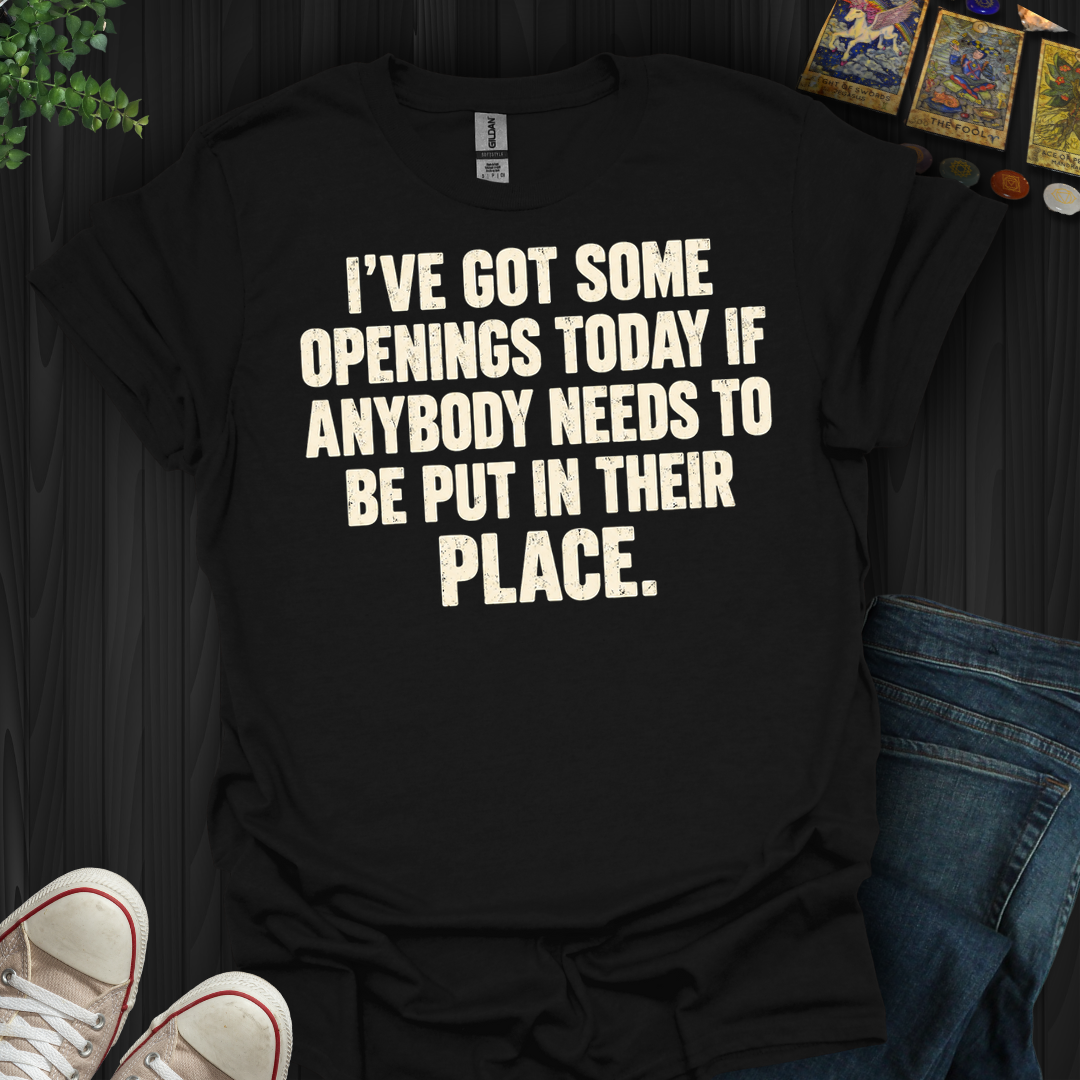 Put In Their Place- T-Shirt