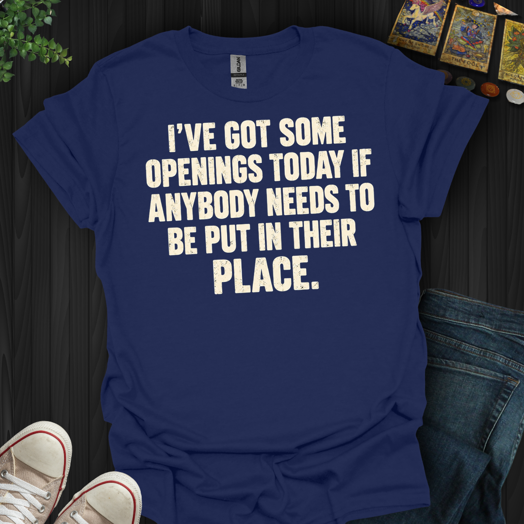 Put In Their Place- T-Shirt