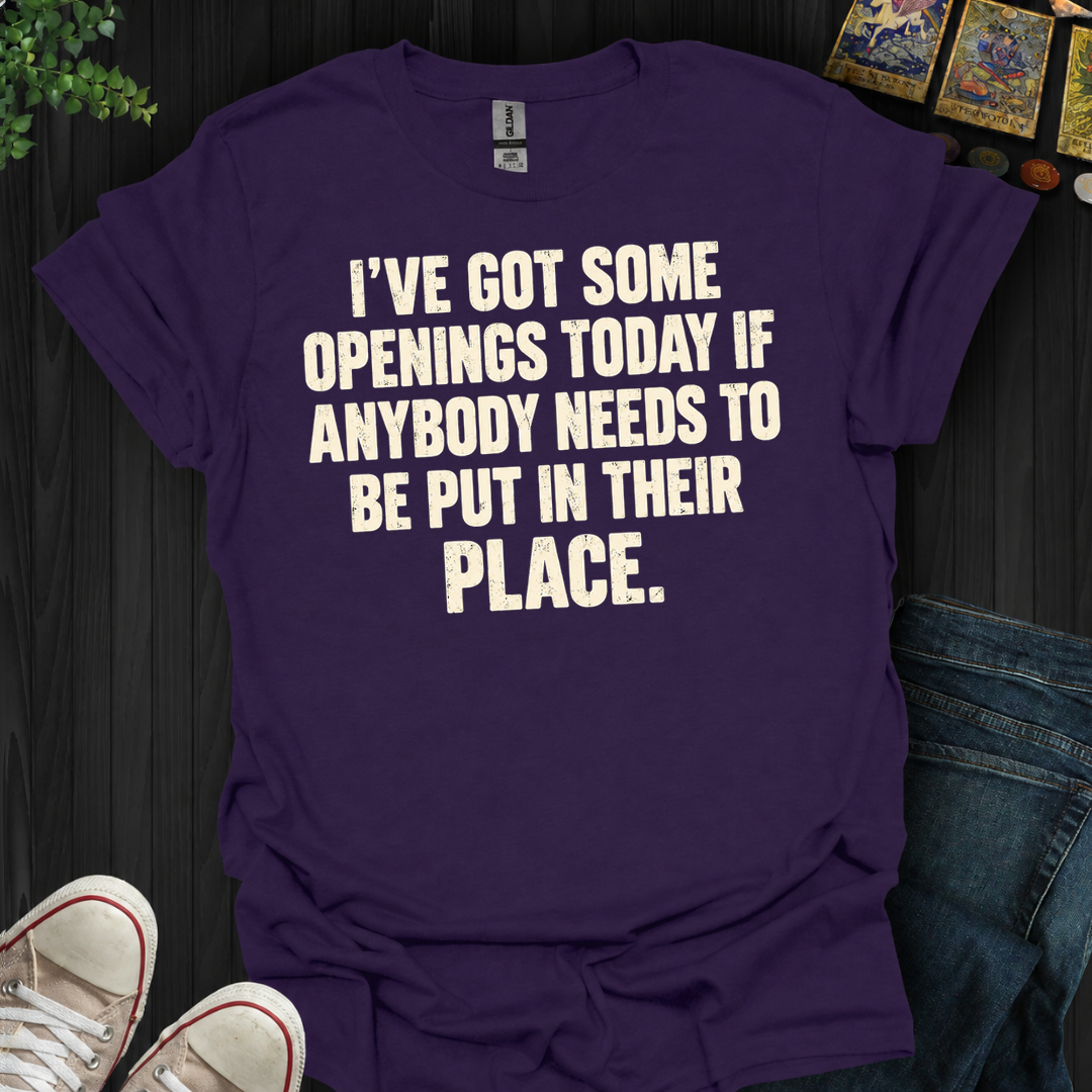 Put In Their Place- T-Shirt