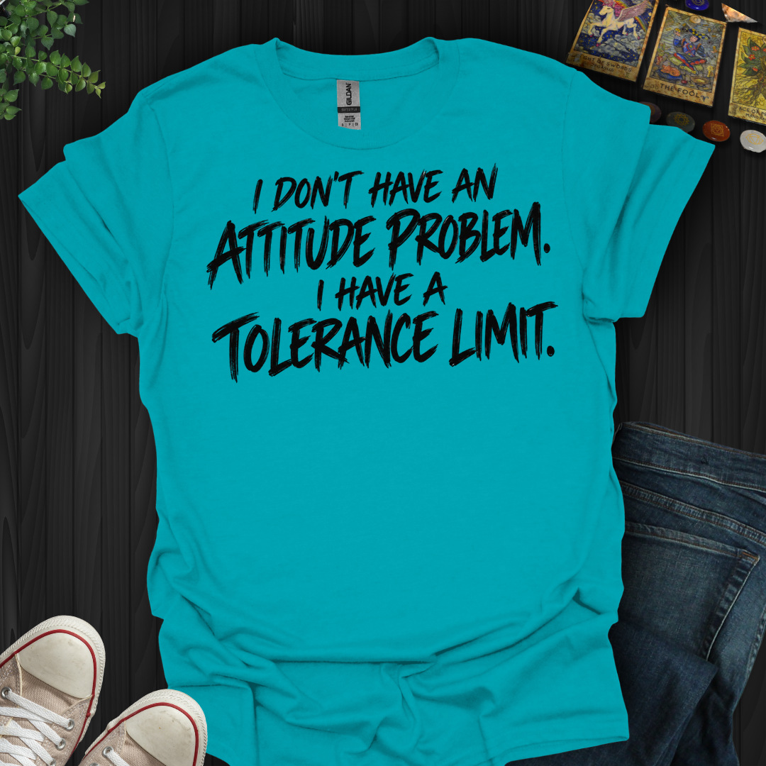 Have A Tolerance Limit- T-Shirt