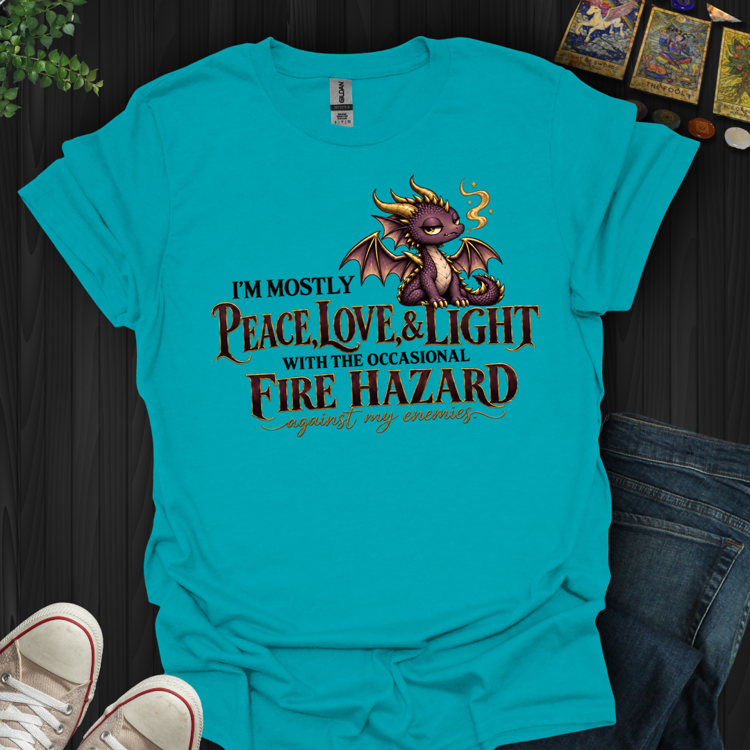 Fire Hazard Against My Enemies- T-Shirt