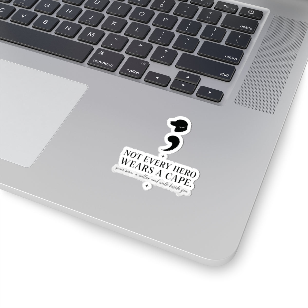 Dog Semi-Colon Sticker