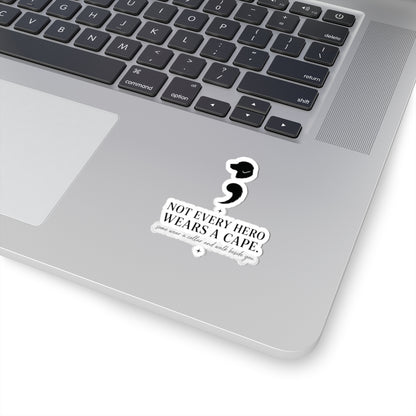 Dog Semi-Colon Sticker