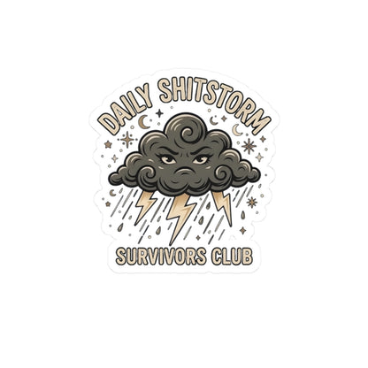 Daily Shitstorm Survivors Club Sticker