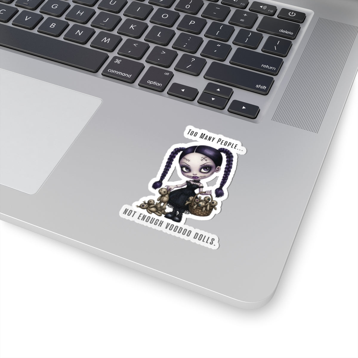 Too Many People Sticker