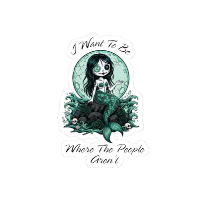 Where The People Aren't Sticker