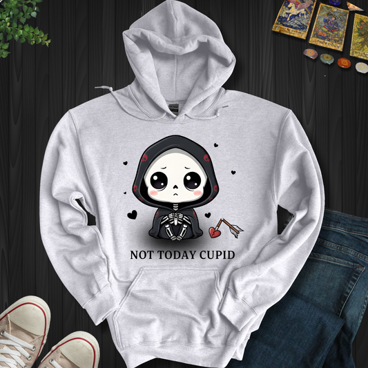 Not Today Cupid Hooded Sweatshirt