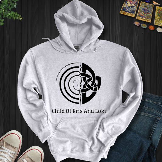 Child Of Eris And Loki Hooded Sweatshirt