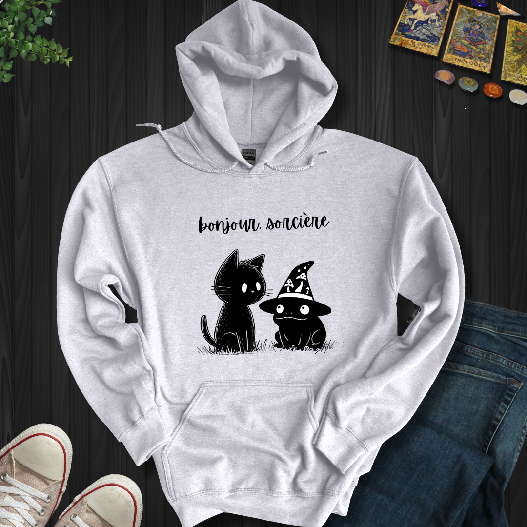Bonjour Sorcier Hooded Sweatshirt