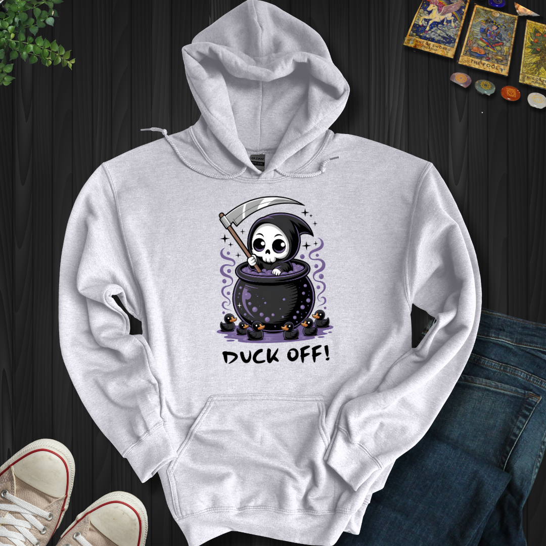 Duck Off  Hooded Sweatshirt