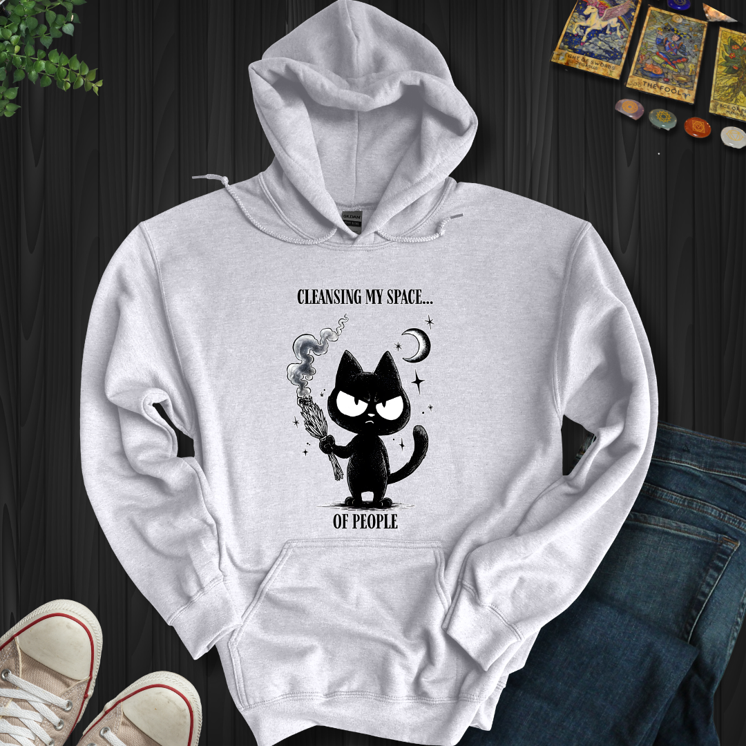 Cleansing My Space Hooded Sweatshirt